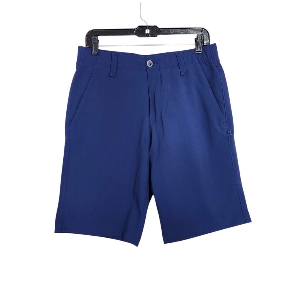 Under Armour Men's UA Match Play Golf Shorts 1253487 Academy Blue Size 30